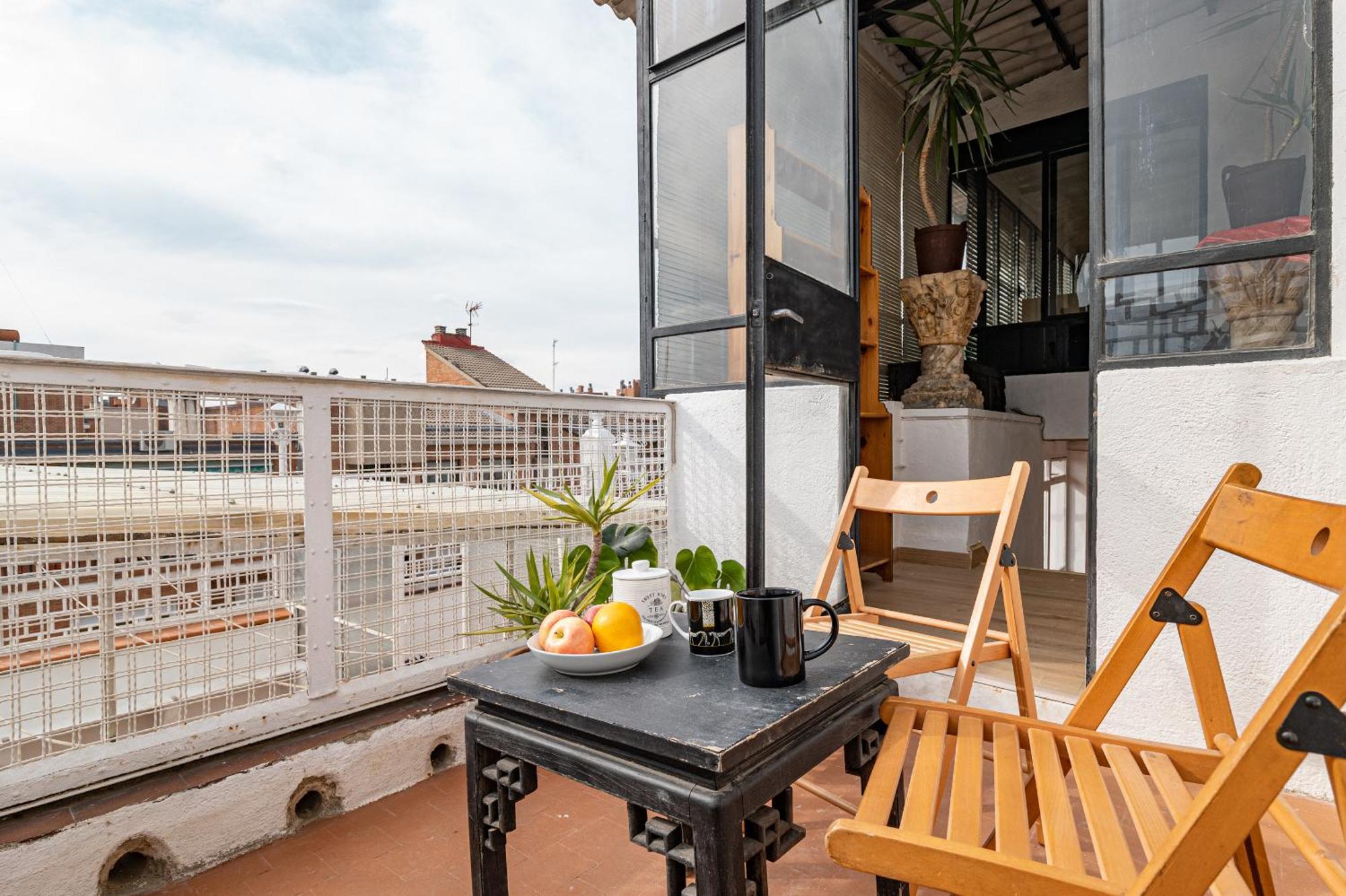 Appartement Tejado De Antigua Fabrica Industrial En Acacias *