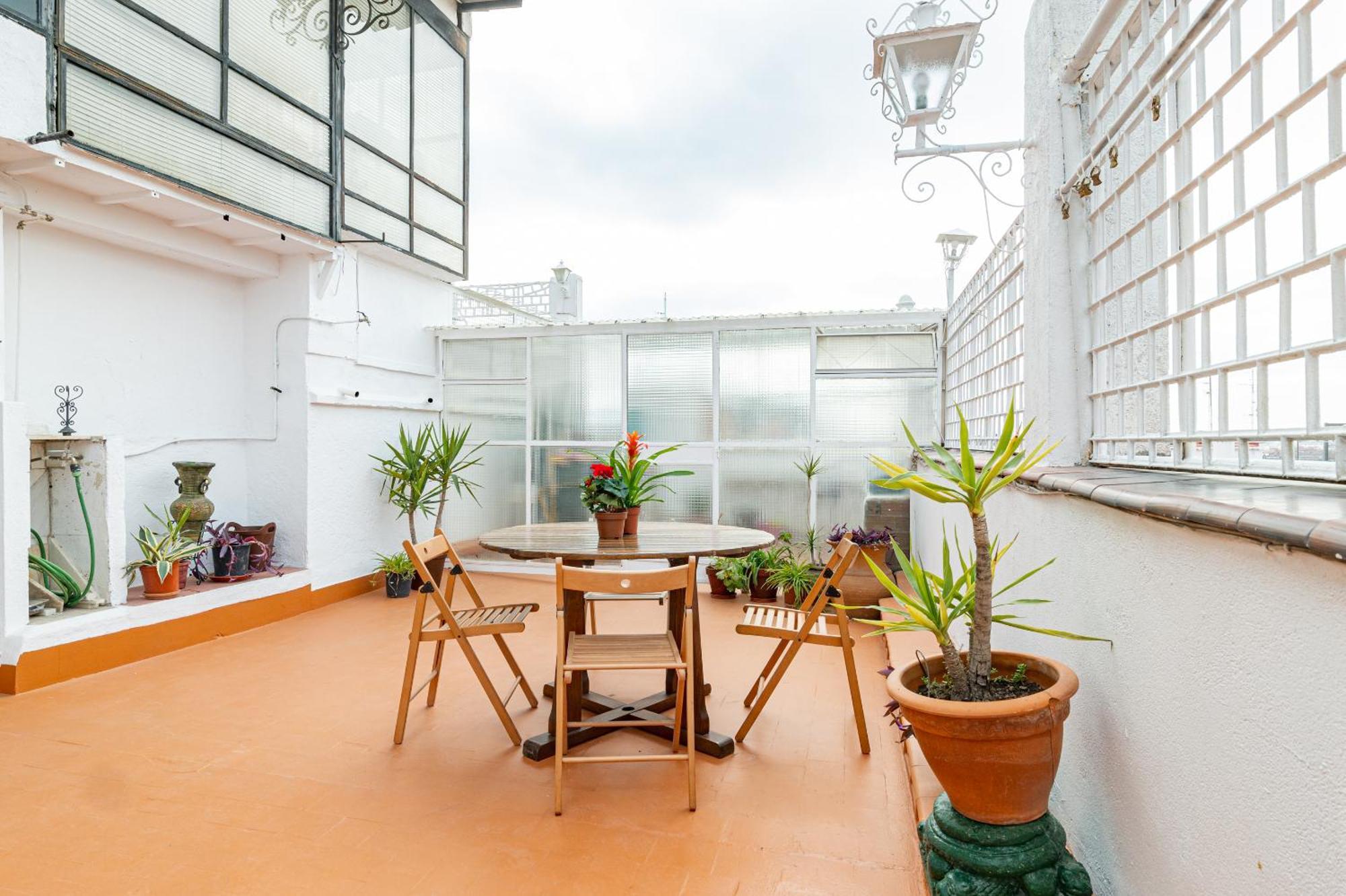 Tejado De Antigua Fabrica Industrial En Acacias Appartement Madrid